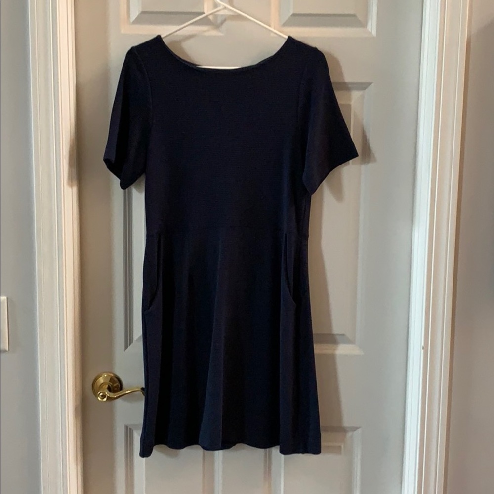 French Connection | Ribbed fit & flare dress